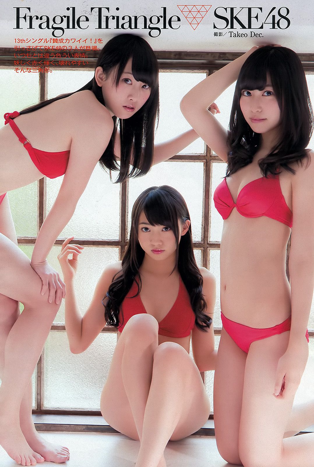 SKE48 佐藤渚 佐野ひなこ 久松郁実 AKB48 杉原杏璃 黒宮ニイナ 百川晴香 [Weekly Playboy] 2013年No.48 写真杂志