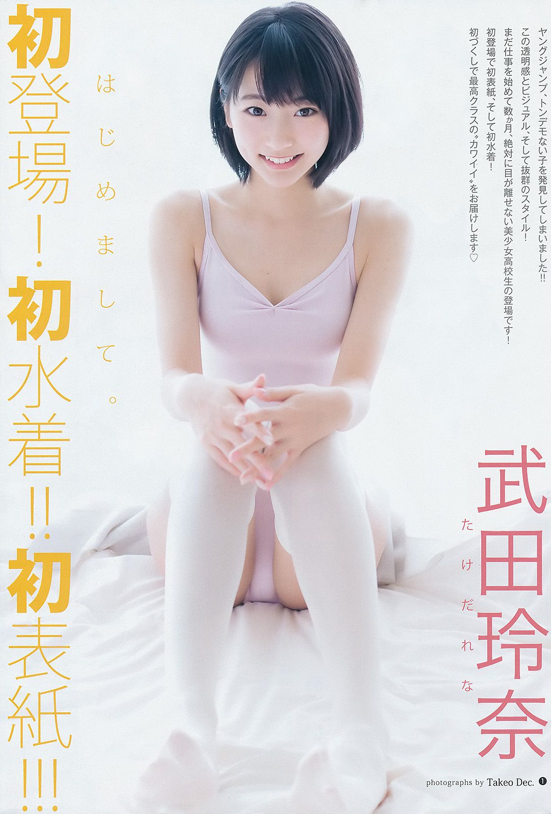 武田玲奈 山地まり [Weekly Young Jump] 2015年No.13 写真杂志