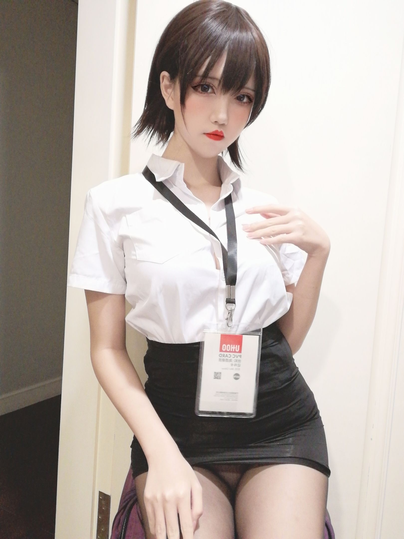 鬼马少女阿薰kaOri 黑丝OL