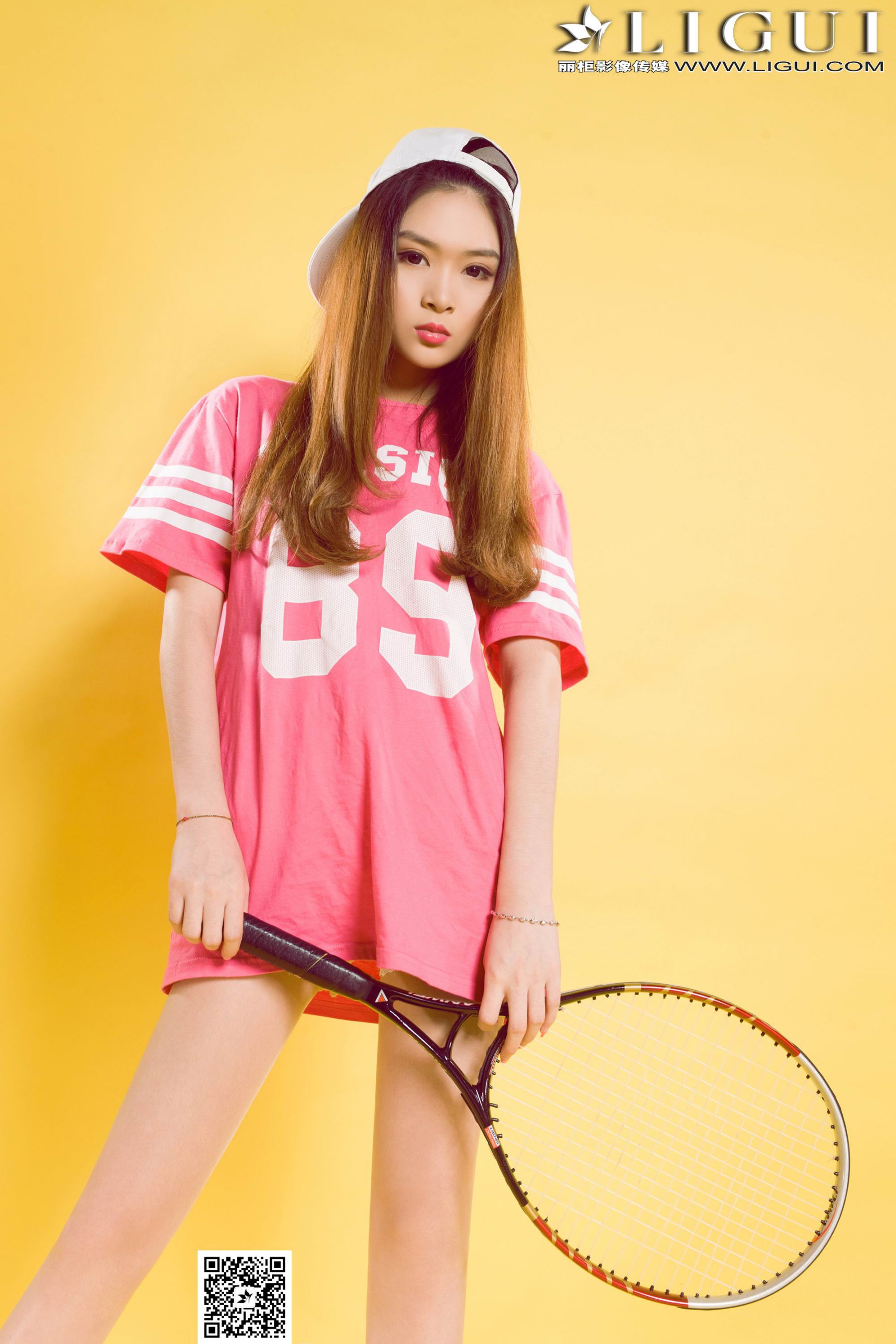 [丽柜LiGui] Model 允儿《篮球少女羽毛球运动系列》美腿玉足写真图片