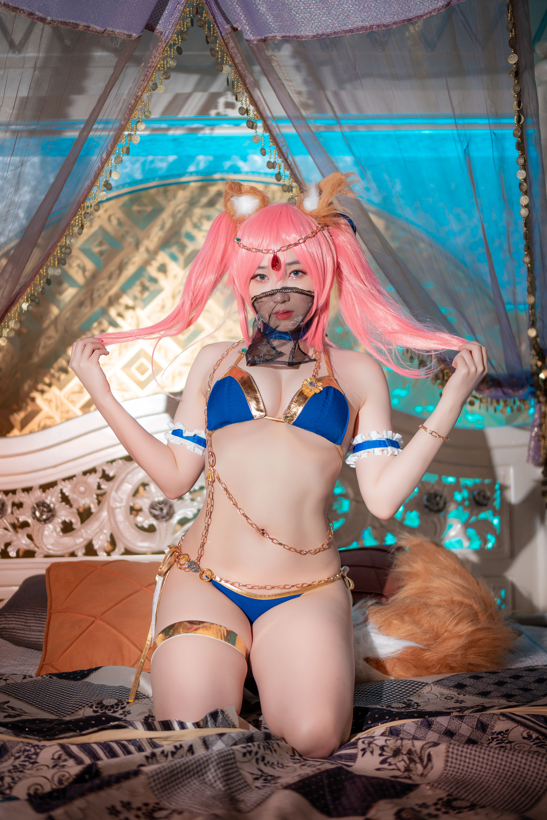 [CreamSoda]  Bambi - Cosplay Tamamo&Kama