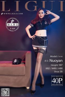 Model 诺言《黑丝女警镣铐丝足》丽柜贵足LiGui 美腿玉足写真图片[35MB]无删减完整图包